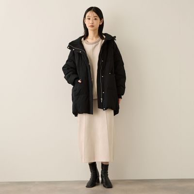 ストレッチフードピュアダウンミドルコート | Ketty (Women)/ケティ