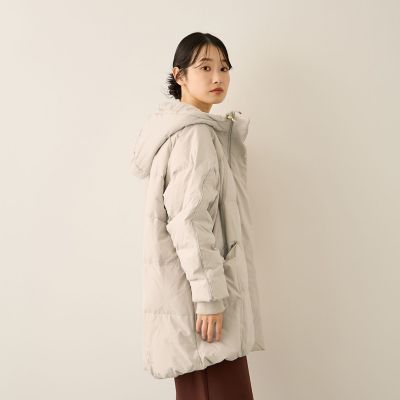 ストレッチフードピュアダウンミドルコート | Ketty (Women)/ケティ