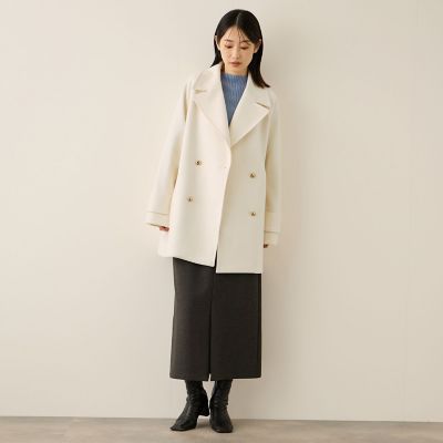 ウール調ジャージーオーバーサイズコート | Ketty (Women)/ケティ