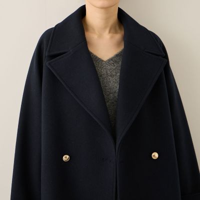 ウール調ジャージーオーバーサイズコート | Ketty (Women)/ケティ