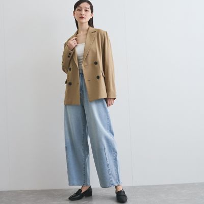 エイジングドビークロスWジャケット≪セットアップ対応／手洗い