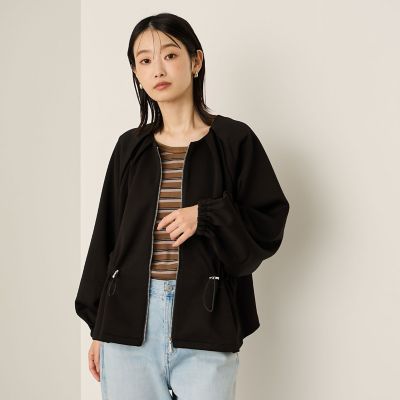 Ketty (Women)/ケティ ダンボールドローコードブルゾン&#8810;手洗い可能&#8811; 04ブラック コート・ジャケット【三越伊勢丹/公式】