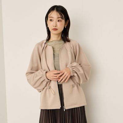 ＜Ketty (Women)＞ダンボールドローコードブルゾン≪手洗い可能≫