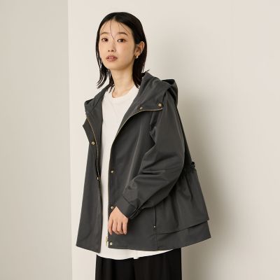 ＜Ketty (Women)＞ＮＡＮＯＴＥＸバックギャザーマウンテンパーカー