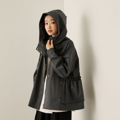【新品　購入日時画像あり】HARE ギャザーマウンテンパーカー NANOTEXバックギャザーマウンテンパーカー | Ketty (Women