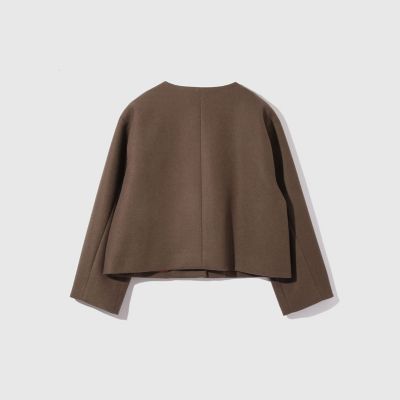 ウールチョウジャージーノーカラージャケット | Ketty (Women)/ケティ