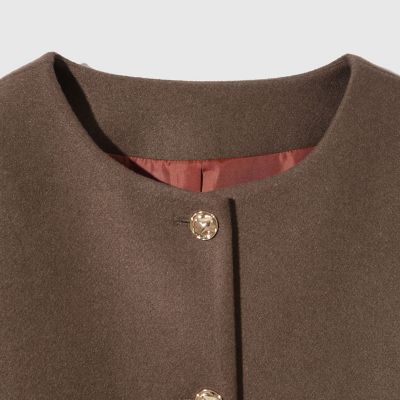 ウールチョウジャージーノーカラージャケット | Ketty (Women)/ケティ