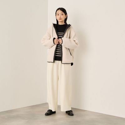 配色ボアフーディコクーンブルゾン | Ketty (Women)/ケティ | 三越