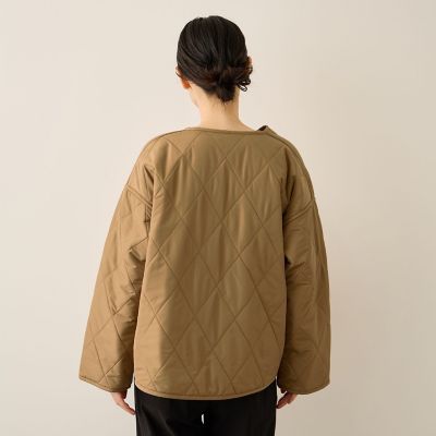 ファーキルトリバーシブルZIPブルゾン | Ketty (Women)/ケティ