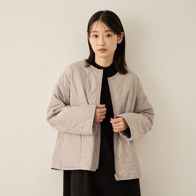 ファーキルトリバーシブルZIPブルゾン | Ketty (Women)/ケティ