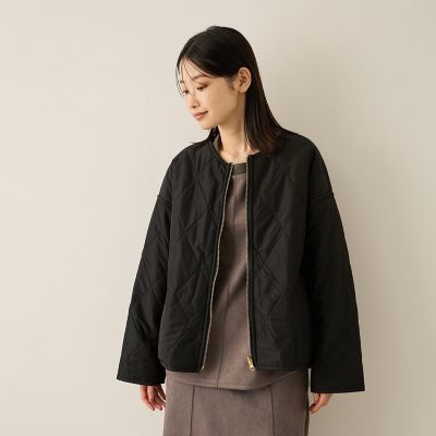 ＜Ketty (Women)＞ファーキルトリバーシブルＺＩＰブルゾン