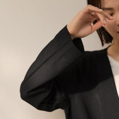 ketty ケティ 美品 黒色シングル襟 ジャケット 新品未使用‼️サイズ③ 