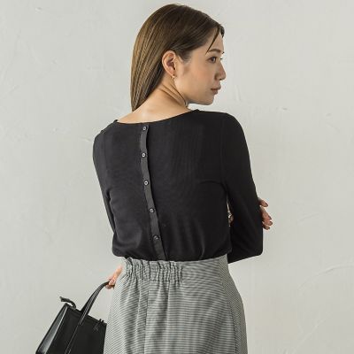 前後２ＷＡＹラメテレコカットソー≪手洗い可能≫
