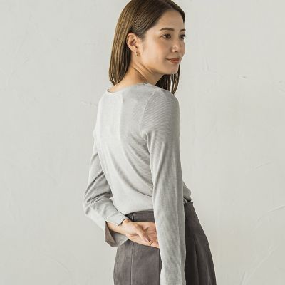 前後２ＷＡＹラメテレコカットソー≪手洗い可能≫