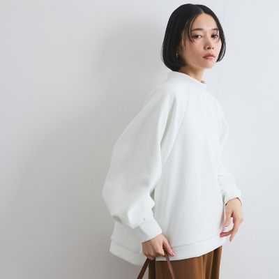 ダンボールモックネックプルオーバー≪手洗い可能≫