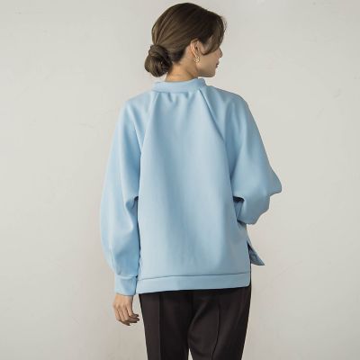 ダンボールモックネックプルオーバー≪手洗い可能≫