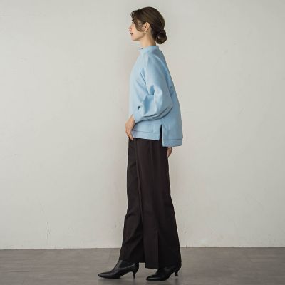 ダンボールモックネックプルオーバー≪手洗い可能≫