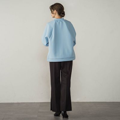 ダンボールモックネックプルオーバー≪手洗い可能≫