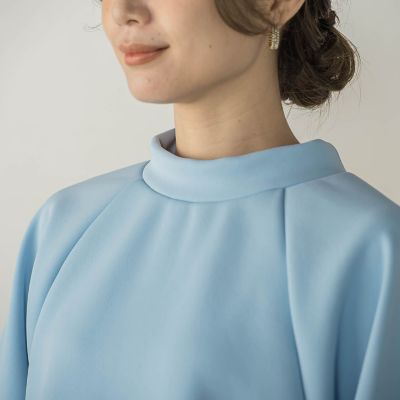 ダンボールモックネックプルオーバー≪手洗い可能≫