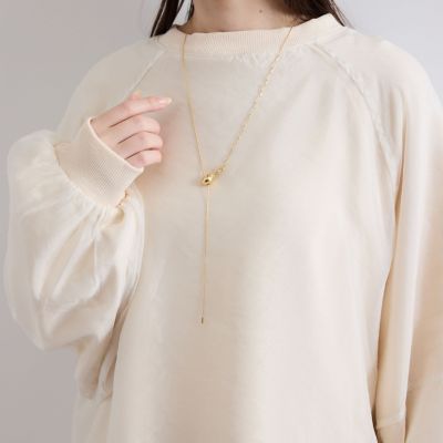 抜け感が美しい　まるでスウェット Last decadeビッグスウェット[商品：PN24AW-045] - PUNYUS