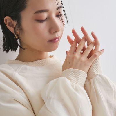 シアーレイヤードスウェットプルオーバー≪手洗い可能≫ | Ketty