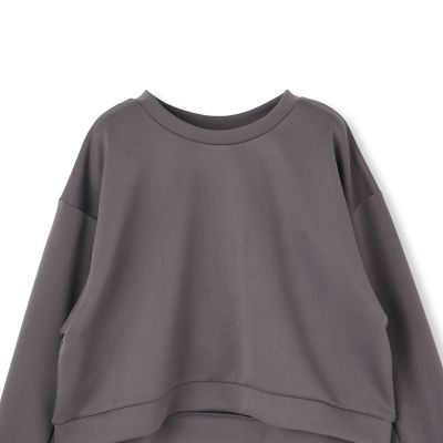 URBAN RESEARCH ITEMS｜ストレッチダンボール クルーネックプル