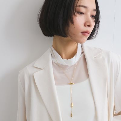 シアーハイネックカットトップス≪手洗い可能≫