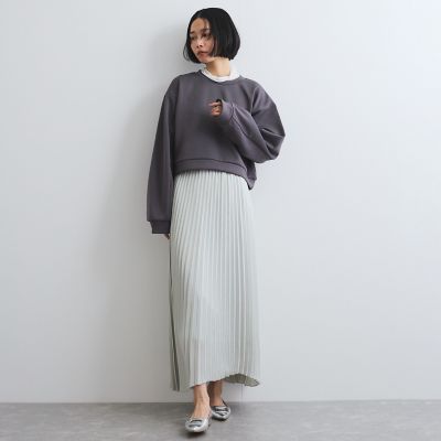 シアーハイネックカットトップス≪手洗い可能≫