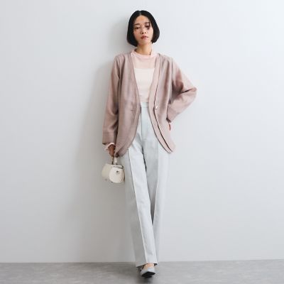 シアーハイネックカットトップス≪手洗い可能≫