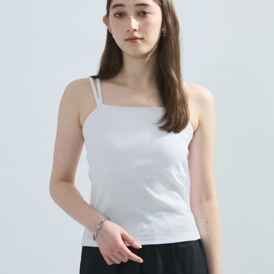 カップ付きストラップキャミソール≪手洗い可能≫