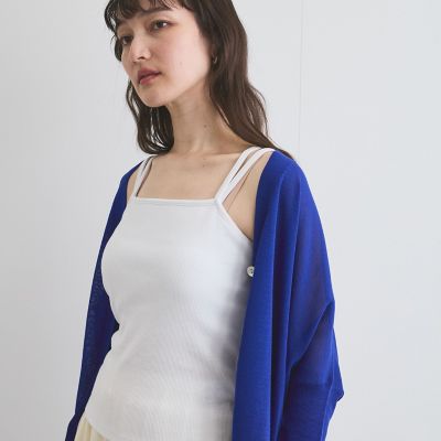 カップ付きストラップキャミソール≪手洗い可能≫