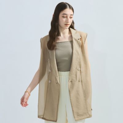 カップ付きストラップキャミソール≪手洗い可能≫