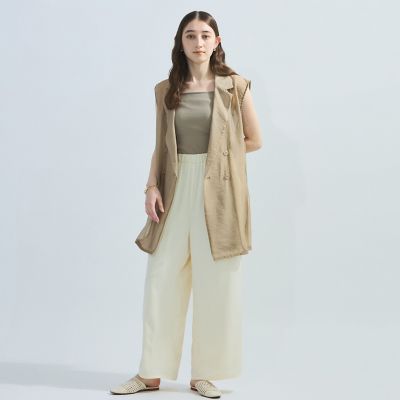 カップ付きストラップキャミソール≪手洗い可能≫