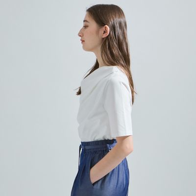 カットドレープＴシャツ≪洗濯機で洗える≫