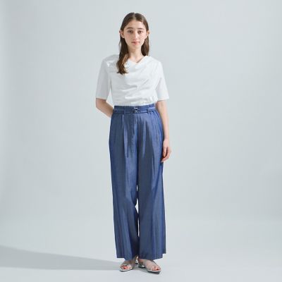 カットドレープＴシャツ≪洗濯機で洗える≫