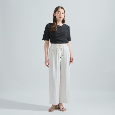 カットドレープＴシャツ≪洗濯機で洗える≫