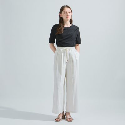 カットドレープＴシャツ≪洗濯機で洗える≫