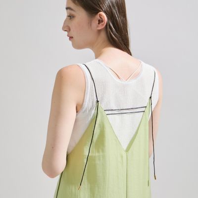 ミニドビーベロアタンクトップ≪手洗い可能≫