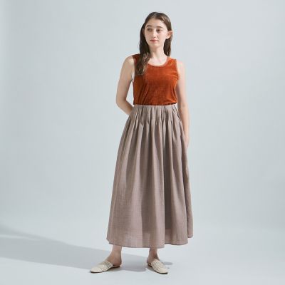 ミニドビーベロアタンクトップ≪手洗い可能≫