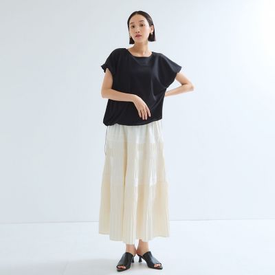 E-clat カットソー E by eclat(イーバイエクラ)のきれいめカットソートップス通販