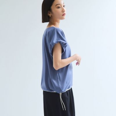 E-clat カットソー E by eclat(イーバイエクラ)のきれいめカットソートップス通販