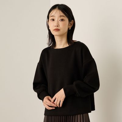 Ketty (Women)/ケティ バックリボンダンボールプルオーバー&#8810;手洗い可能&#8811; 04ブラック トップス【三越伊勢丹/公式】