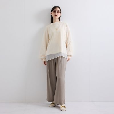 シャイニーリラックスパンツ≪手洗い可能≫