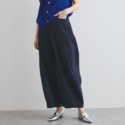 【新色追加】ストレッチクロスカーブパンツ≪手洗い可能≫