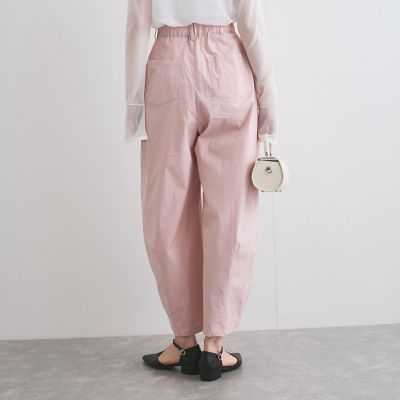 【新色追加】ストレッチクロスカーブパンツ≪手洗い可能≫