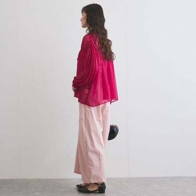 【新色追加】ストレッチクロスカーブパンツ≪手洗い可能≫