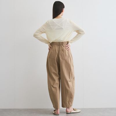 【新色追加】ストレッチクロスカーブパンツ≪手洗い可能≫