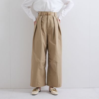 ツイルタックカーブパンツ≪手洗い可能≫ | Ketty (Women