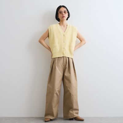 ツイルタックカーブパンツ≪手洗い可能≫