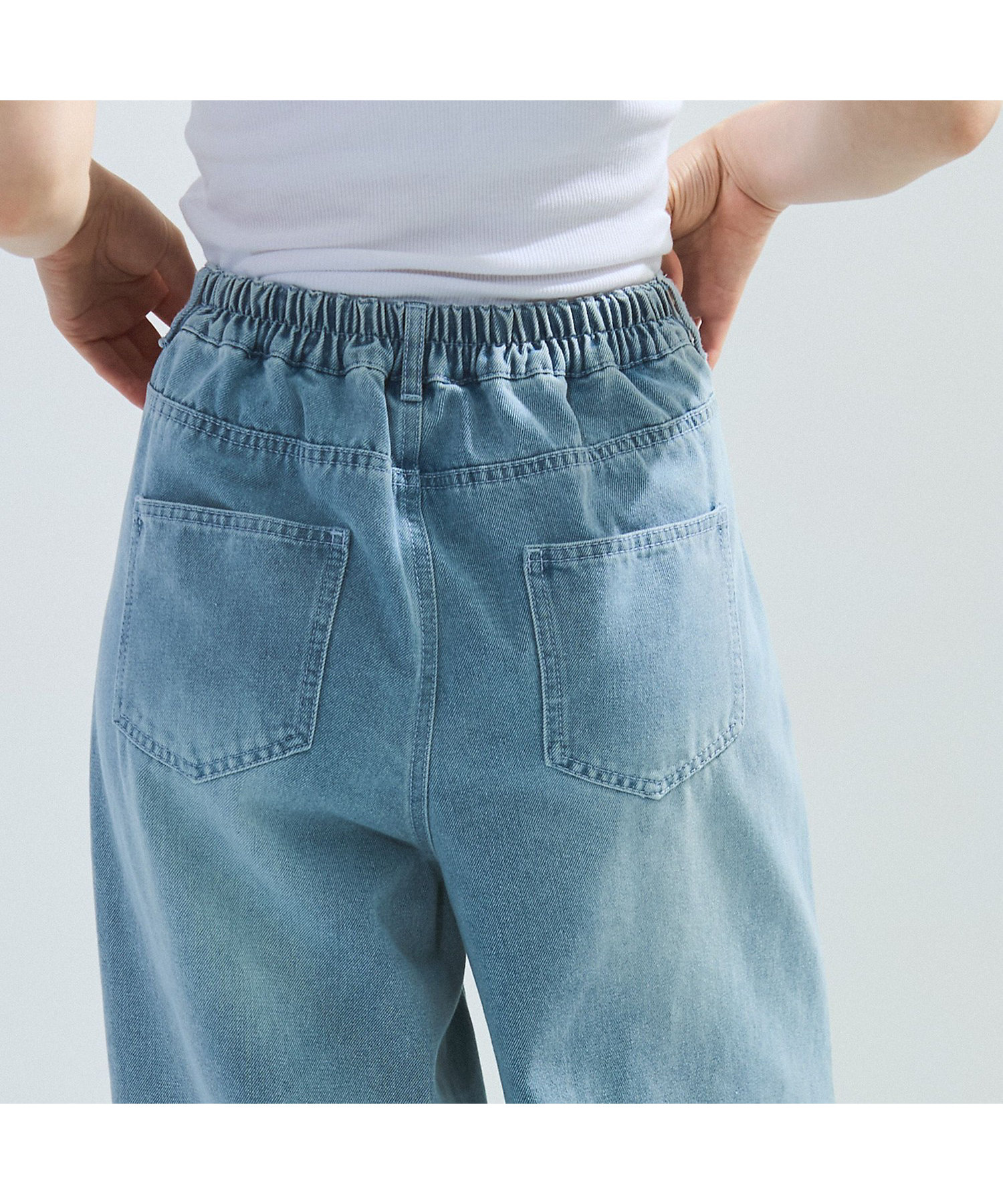 カーブデニムパンツ≪洗濯機で洗える≫ | Ketty (Women)/ケティ カーブデニムパンツ≪洗濯機で洗える≫ | Ketty (Women)/ケティ